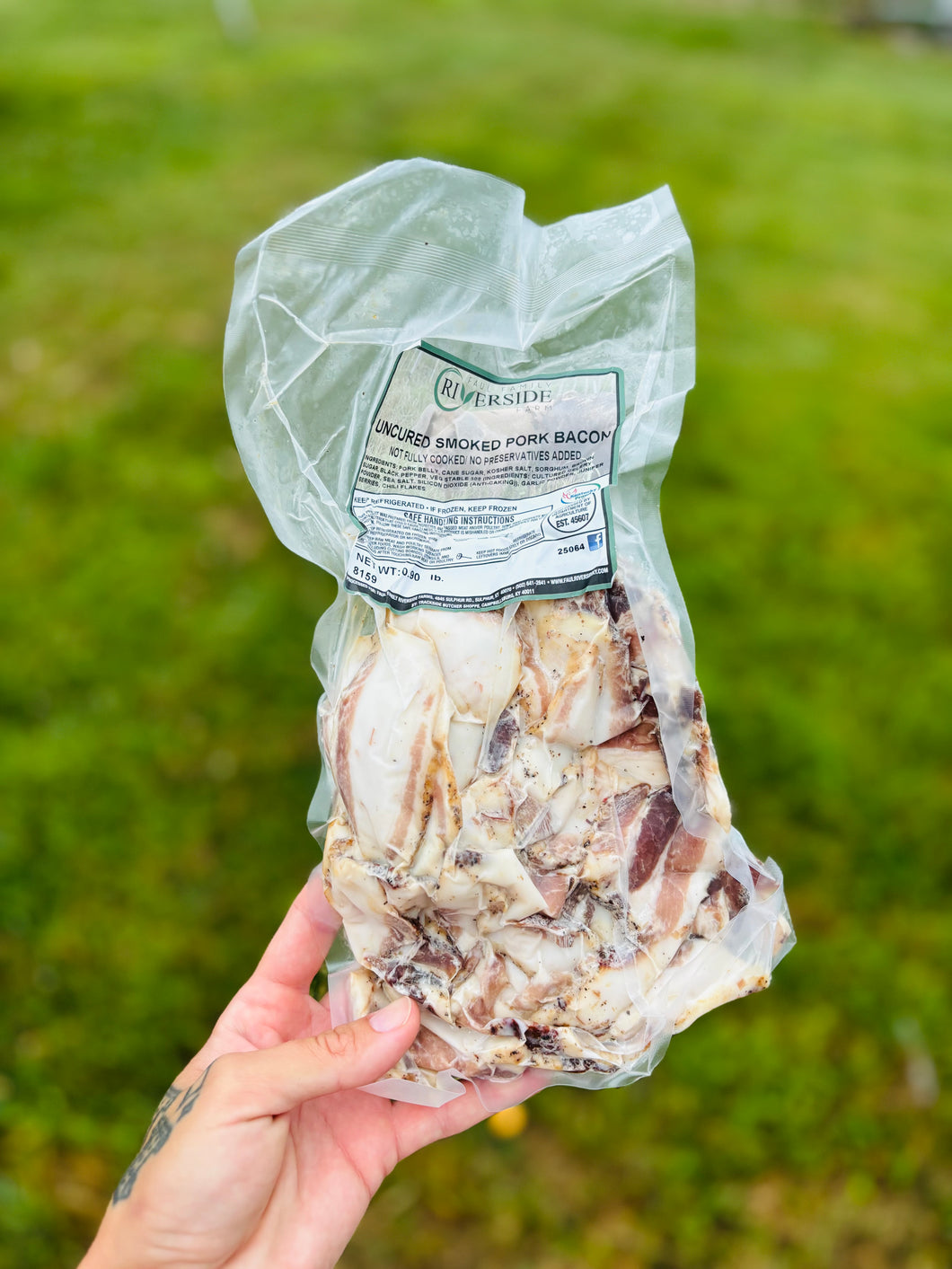 Pasture-Raised Uncured Render Bacon