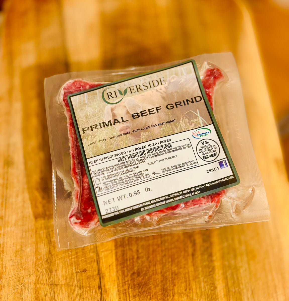 Grass-Fed Primal Ground Beef – Faul Family Riverside Farm