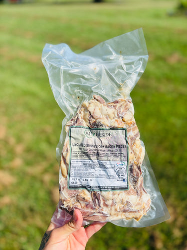 Pasture-Raised Uncured Pork Bacon Pieces