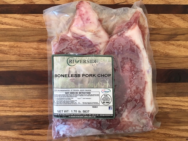 Pasture-Raised Pork Boneless Chops