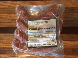 Pasture-Raised Pork Bratwurst **FOUR FLAVORS AVAILABLE**