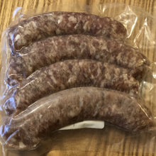 Load image into Gallery viewer, Pasture-Raised Pork Bratwurst **FOUR FLAVORS AVAILABLE**