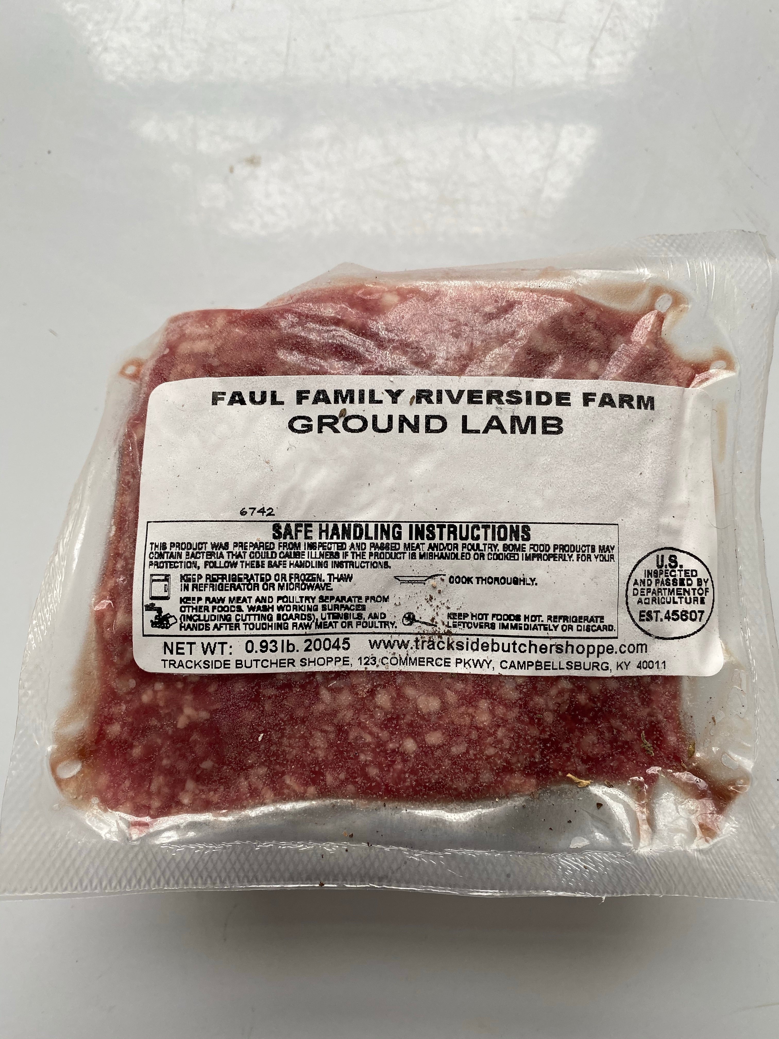 Grass-Fed Ground Lamb
