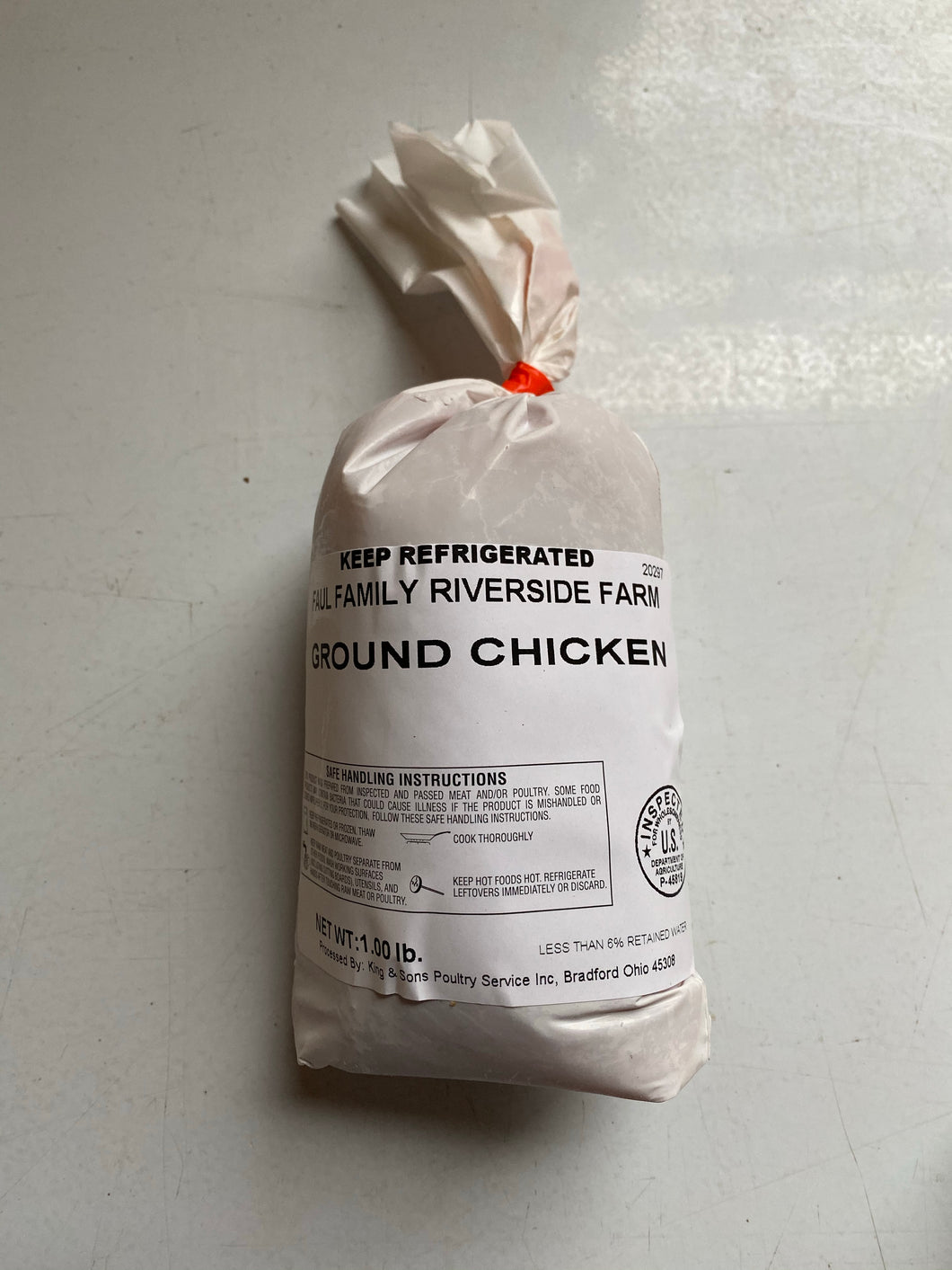 Pasture-Raised Ground Chicken