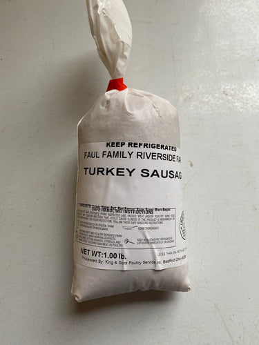 Pasture-Raised Turkey Breakfast Sausage